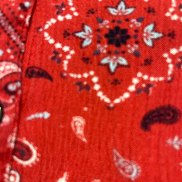 MUDD Bandana Print Red Dress Size XS - Picture 3 of 13